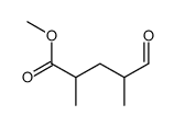 methyl 2,4-dimethyl-5-oxopentanoate Structure