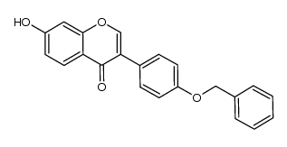 4'-O-benzyldaidzein Structure