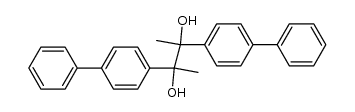 1,2-Di-biphenyl-1,2-dimethyl-1,2-ethandiol Structure