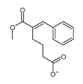 5-methoxycarbonyl-6-phenylhex-5-enoate Structure