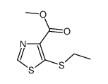 methyl 5-ethylsulfanyl-1,3-thiazole-4-carboxylate结构式