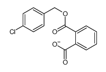 2-[(4-chlorophenyl)methoxycarbonyl]benzoate Structure