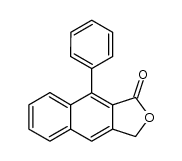 9-Phenylnaphtho[2,3-c]furan-1(3H)-one结构式