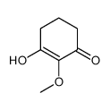 3-hydroxy-2-methoxycyclohex-2-en-1-one结构式