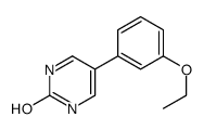 5-(3-ethoxyphenyl)-1H-pyrimidin-2-one结构式