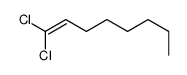 1,1-dichlorooct-1-ene结构式