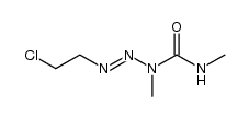 1-(2-Chloroethyl)-3-methyl-3-(N-methylcarbamoyl)triazene Structure