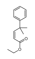 ethyl 4-methyl-4-phenylpent-2-enoate Structure