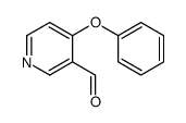 4-phenoxypyridine-3-carbaldehyde Structure