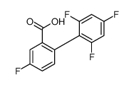 5-fluoro-2-(2,4,6-trifluorophenyl)benzoic acid结构式