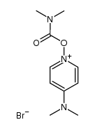 4-(dimethylamino)-1-((dimethylcarbamoyl)oxy)pyridin-1-ium bromide结构式