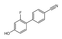 4-(2-fluoro-4-hydroxyphenyl)benzonitrile Structure