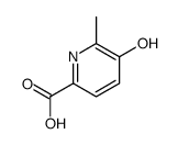 5-羟基-6-甲基吡啶-2-羧酸结构式