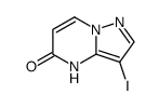 3-iodopyrazolo[1,5-a]pyrimidin-5(4H)-one结构式