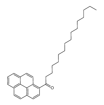 1-pyren-1-ylhexadecan-1-one Structure