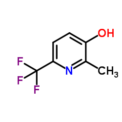 2-Methyl-6-(trifluoromethyl)-3-pyridinol Structure