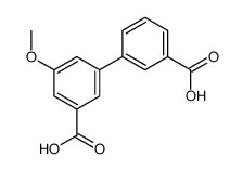 5-METHOXY-[1,1'-BIPHENYL]-3,3'-DICARBOXYLIC ACID structure