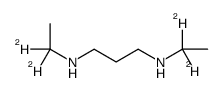 N,N'-bis(1,1-dideuterioethyl)propane-1,3-diamine Structure