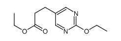 ethyl 3-(2-ethoxypyrimidin-5-yl)propanoate Structure