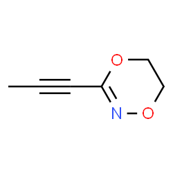 1,4,2-Dioxazine, 5,6-dihydro-3-(1-propynyl)- (9CI) picture