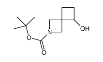 2-Boc-5-hydroxy-2-azaspiro[3.3]heptane structure