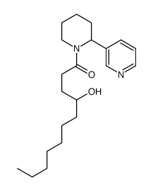 N-(4-hydroxyundecanoyl)anabasine structure