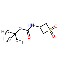 (1,1-二氧代硫杂环丁烷-3-基)氨基甲酸叔丁酯图片