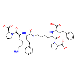 (S)-Lisinopril Dimer结构式