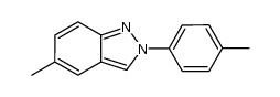 5-methyl-2-(4-methylphenyl)-2H-indazole Structure