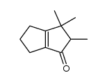 2,3,3-trimethyl-2,3,5,6-tetrahydropentalen-1(4H)-one结构式