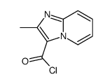 2-Methyl-imidazo[1,2-a]pyridin-3-carbonyl chloride结构式