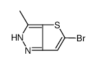 5-bromo-3-methyl-2H-thieno[3,2-c]pyrazole结构式