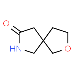 2-Oxa-7-azaspiro[4.4]nonan-8-one结构式