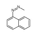 methyl(naphthalen-1-yl)diazene Structure