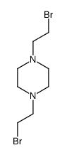 Piperazine, 1,4-bis(2-bromoethyl)- (9CI)结构式