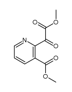 methyl 2-(2-methoxy-2-oxoacetyl)nicotinate结构式