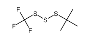 1-(tert-butyl)-3-(trifluoromethyl)trisulfane Structure