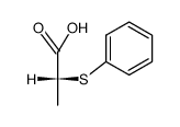 (R)-α-(phenylthio)propionic acid Structure