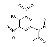 N-nitroso-3,5-dinitroacetaminophen Structure
