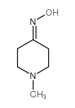 4-Piperidinone,1-methyl-, oxime structure