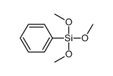 Trimethoxy(phenyl)silane Structure