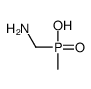 (Aminomethyl)methylphosphinic acid Structure
