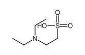 2-(diethylamino)ethanesulfonic acid结构式