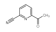 6-乙酰基-2-氰基吡啶结构式