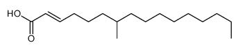 7-methylhexadec-2-enoic acid Structure