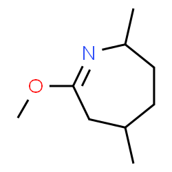2H-Azepine,3,4,5,6-tetrahydro-7-methoxy-2,5-dimethyl-(9CI) structure