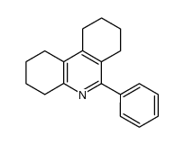 1,2,3,4,7,8,9,10-octahydro-6-phenylphenanthridine Structure