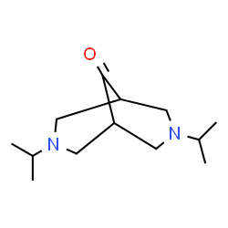 3,7-Diisopropyl-3,7-diazabicyclo[3.3.1]nonan-9-one结构式