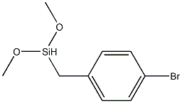 4-BromophenylMethylDimethoxysilane Structure