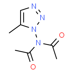 Acetamide,N-acetyl-N-(5-methyl-1H-1,2,3-triazol-1-yl)- picture